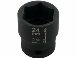 Nasadka udarowa sześciokątna 1/2". 24 mm. CrMo. DIN 3129. Waryński