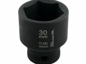 Nasadka udarowa sześciokątna 1/2". 30 mm. CrMo. DIN 3129. Waryński