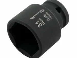 Nasadka udarowa sześciokątna 1/2". 31 mm. CrMo. DIN 3129. Waryński