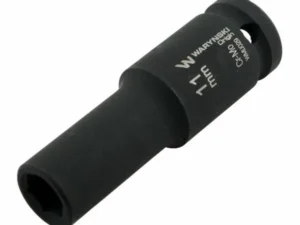 Nasadka udarowa sześciokątna długa 1/2". 11 mm. CrMo. DIN 3129. Waryński