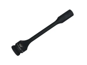 Nasadka udarowa 1/2", sześciokątna slim bardzo długa ze stali CrMo 10mm długość 150 mm, stosowane w mechanice do kluczy udarowych, Waryński