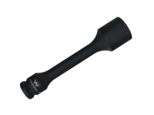 Nasadka udarowa 1/2", sześciokątna slim bardzo długa ze stali CrMo 24mm długość 150 mm, stosowane w mechanice do kluczy udarowych, Waryński