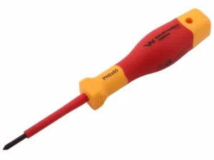 Wkrętak PH0 60 mm izolowany VDE stal S2 Waryński