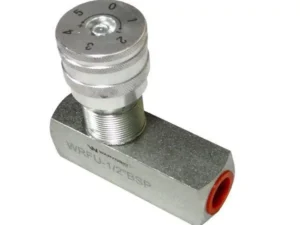 Zawór dławiąco-zwrotny WRFU 90 1/2"BSP Waryński
