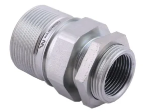 Szybkozłącze hydrauliczne skręcane (motylkowe) gniazdo G1"BSP gwint wewnętrzny 250bar Waryński