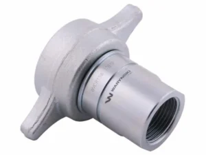 Szybkozłącze hydrauliczne skręcane (motylkowe) wtyczka G1"BSP gwint wewnętrzny 250bar Waryński