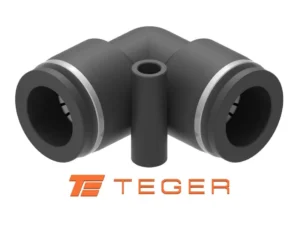 Kolanko wtykowe tekalan (90 stopni) 10mm TEGER, (sprzedawane po 10)