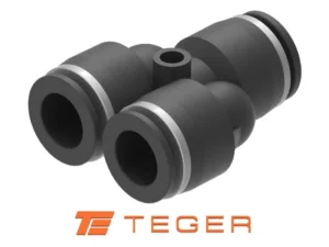 Trójnik wtykowy tekalan (typ Y) 6mm TEGER, (sprzedawane po 10)