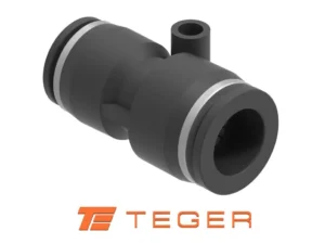Złączka prosta redukcyjna wtykowa tekalan 6mm x 4mm TEGER, (sprzedawane po 10)