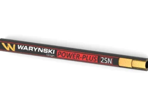 Wąż hydrauliczny do zakuwania POWER-PLUS Exceed EN 853 2SN DN06 2-oplotowy 450 Bar Waryński, (sprzedawane po 50)