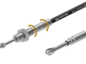Linka z końcówką obrotową do sterowania rozdzielaczem na widełki L-1200mm Waryński