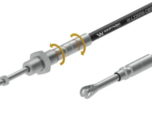 Linka z końcówką obrotową do sterowania rozdzielaczem na widełki L-2200mm Waryński