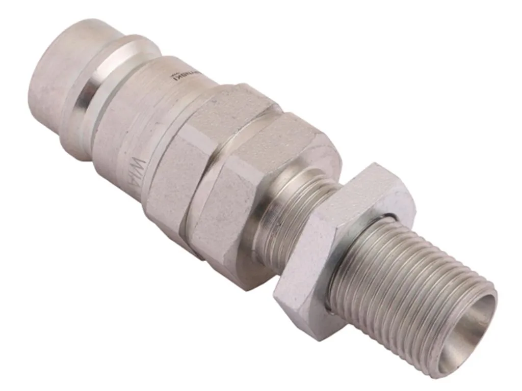 Szybkozłącze hydrauliczne wtyczka long z eliminatorem ciśnienia M18x1.5 gwint zew. EURO (9100818W) (ISO 7241-A) Waryński (opakowanie 10szt) - obrazek 2