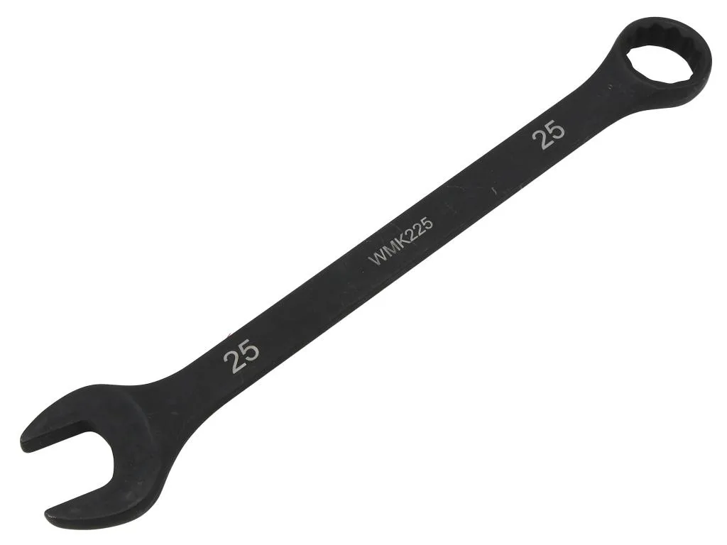 Klucz płasko-oczkowy, 25 mm CrV standard ASME B107-2010, Waryński