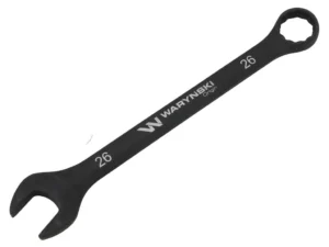 Klucz płasko-oczkowy, 26 mm CrV standard ASME B107-2010, Waryński