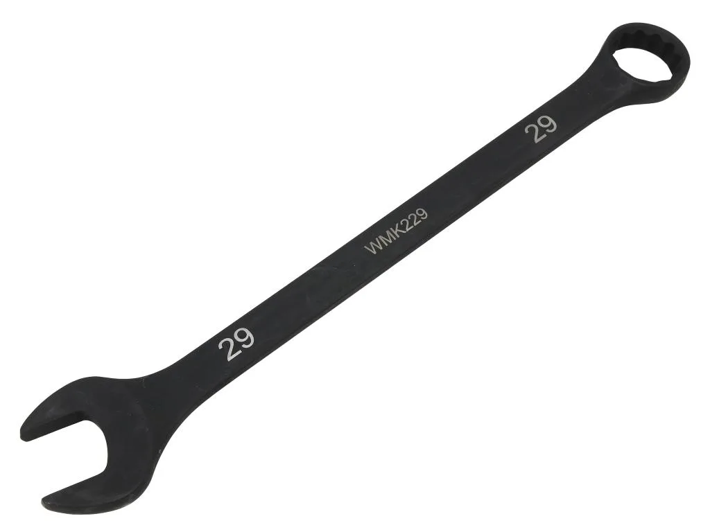 Klucz płasko-oczkowy, 29 mm CrV standard ASME B107-2010, Waryński