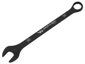 Klucz płasko-oczkowy, 30 mm CrV standard ASME B107-2010, Waryński