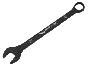 Klucz płasko-oczkowy, 32 mm CrV standard ASME B107-2010, Waryński