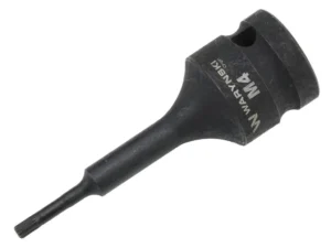 Nasadka udarowa 1/2", bit spline M4 ze stali CrMo, Waryński