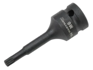 Nasadka udarowa 1/2", bit spline M6 ze stali CrMo, Waryński