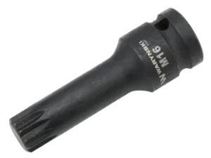 Nasadka udarowa 1/2", bit spline M16 ze stali CrMo, Waryński