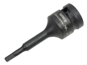 Nasadka udarowa 1/2", imbusowa 4mm hex H4 ze stali CrMo, Waryński