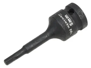 Nasadka udarowa 1/2", imbusowa 5mm hex H5 ze stali CrMo, Waryński